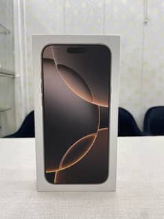 16 PRO MAX 256GB JV Desert Titanium