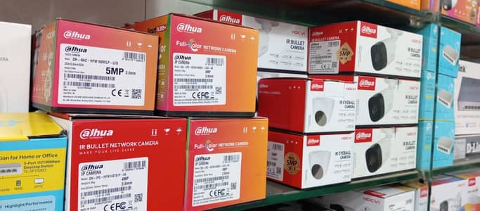 CCTV Camera's Complete Package (DAHUA & Hik vision)