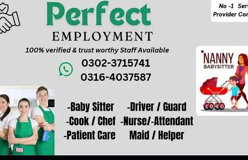 Nursing Staff, Care Taker, Patient Attendant, Nanny, Maid Helpers 1