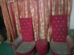 Red color Coffe chairs for sale