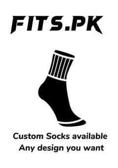Export Quality socks Custom design also available