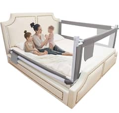 Baby Bed Fence Safety Gate Adjustable Security Children Guardrail 1.8