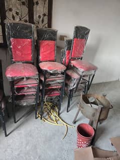 Restaurant chair used only 6 month 16 chair 4 table