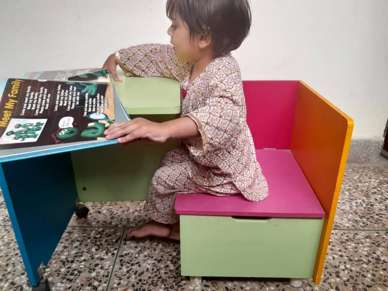 Study table with storage 1