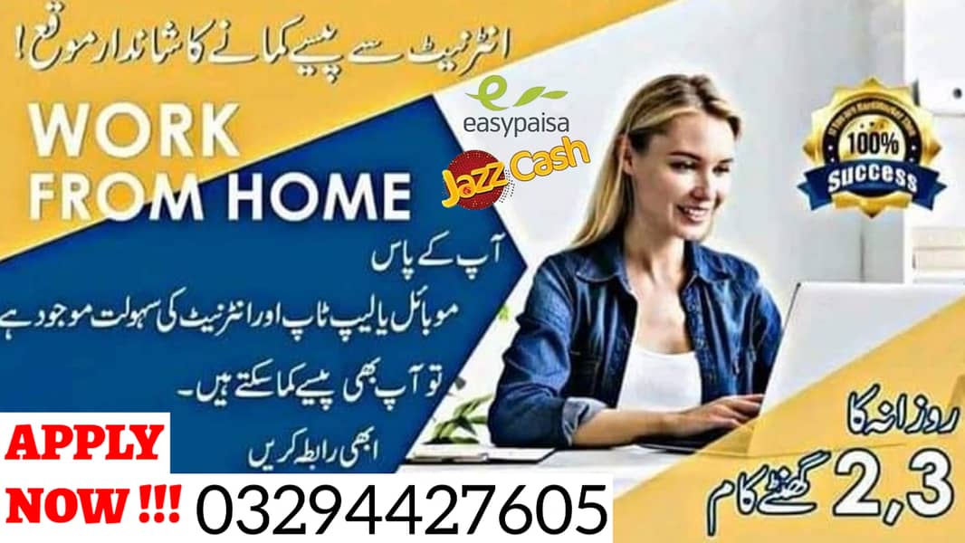 Online Jobs, Assignment Writing, Data Entry, Typing job, Part Time Jo 0