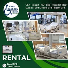 Imported ICU bed Hospital bed |Surgical Electric paitent bed on Rent
