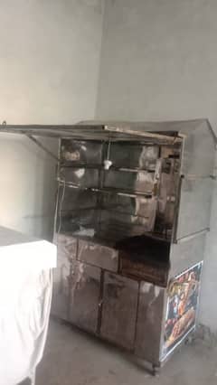Shawarma machine counter
