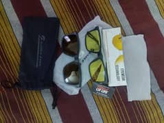 Eagle Eyes 2in1 Polarized Day/Night Magnetic Eyewear Glasses