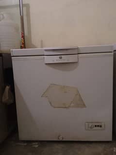 dawlance company freezer and one computer kanta and one counter