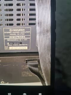 poineer amplifier m-j700