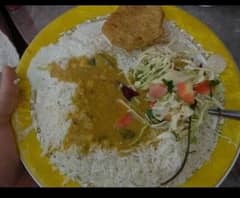 Dall Chawal shami teeki ka karigar ki zqroorat ha.