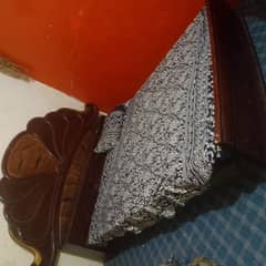 double bed with 2 side table