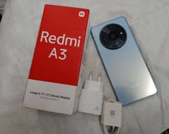 Redmi A3 4/128 gb new condition one month use only