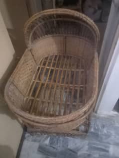 CANE WOOD ROCKING CHAIR AND BABY CRIBS FOR SALE