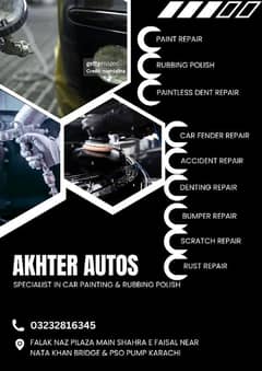 CAR PAINTING AND RUBBING POLISH SERVICES