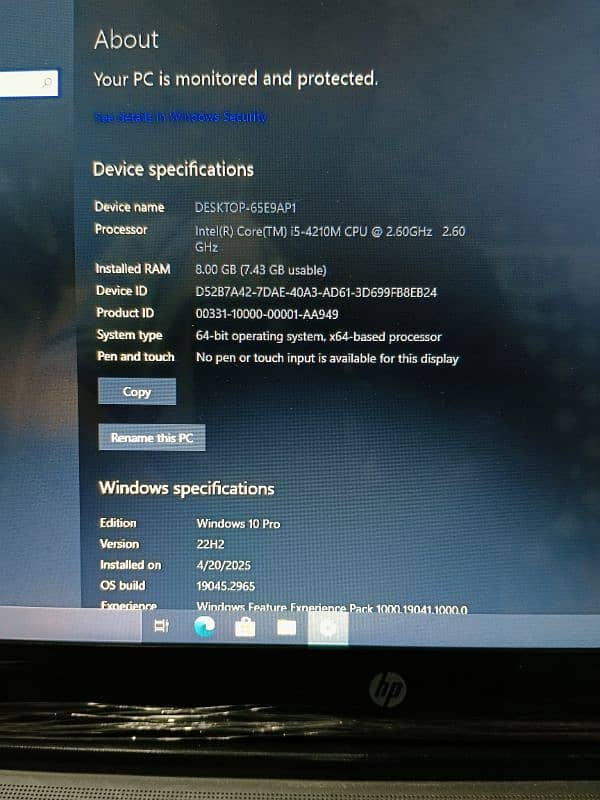 Core i5-4210M (8GB/500GB) All ok 4