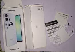 Samsung A06 2 month used 4/64
