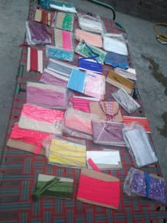 Piping, lace, Ribbons, etc