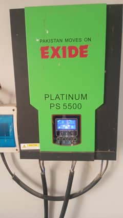 Exide Inverter 5.5 kw in running condition