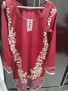 ethnic embroidered suit