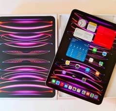 iPad pro m2 chip 6th Gen 256gb model 2023 with full box for sale me