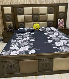 Double Bed with Dressing table