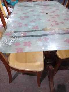 pure sheeshum dinning table only