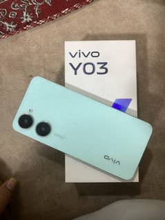 Vivo Y03 4gb ram 64gb rom in waranty full box