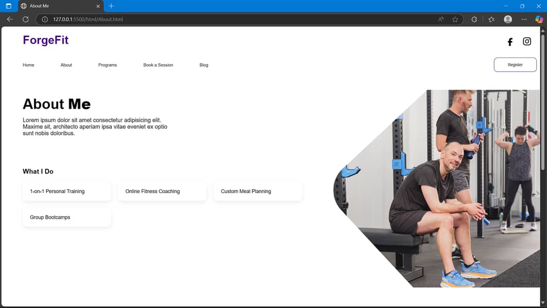 Web development with responsive designs in HTML and CSS 6