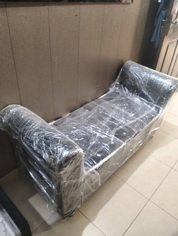 Bed set with metros 2 side tables with dressing table and couch sofa 4