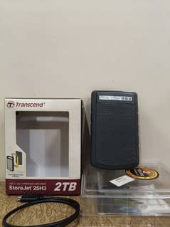 Transcend 2TB StoreJet 25H3 Portable Hard Drive