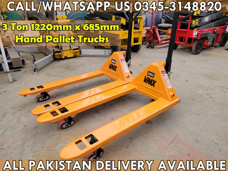 Hand Pallet Trucks, Hand Pallet Lifters, Hand Pallet Forklifts 4 Sale 0