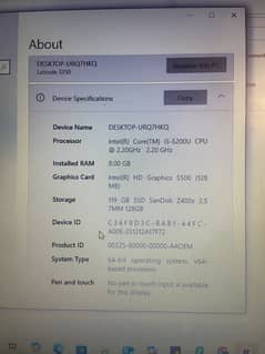 Dell Latitude 3350 i5 5th gen