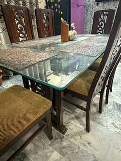 6 seater dining table
