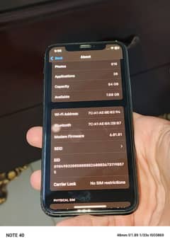 Iphone 11 pro 64 gb