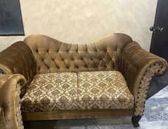 7 seater sofa with side tables