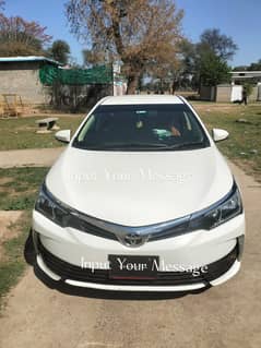 Toyota Corolla Altis 2018 urgent sale 03070479782 all ok gud car