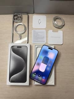 iPhone 15 pro max 256 Jv LLA With BoX