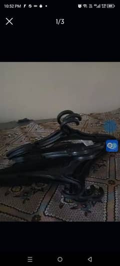cloth hangers Total 60 of rs 300 only. !