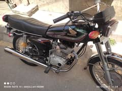 Honda CG 125 Model 2016 with Golden number