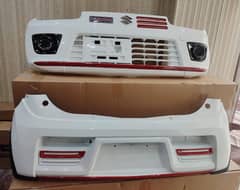 new Alto TRD bumper abs plastic premium quality contact 03092750683