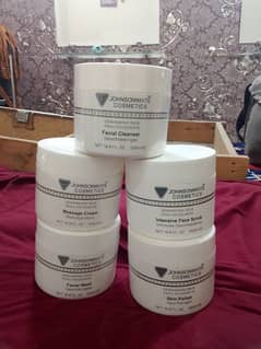 jhonson white complete facial set