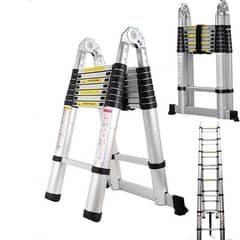 double telescopic ladder