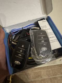Toyota push start system