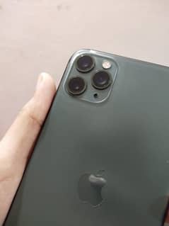 Iphone 11 pro max 256 GB midnight green color