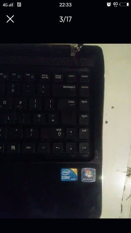 core i5 laptop secreen broken used for other secreen or parts 3