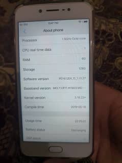vivo y67 PTA Approved 6gb/128gb