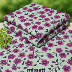 Stylist Printed Lawn Suit - 2 Pcs set in lilac