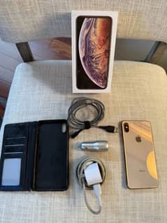 iphone xs max PTA approved 256 GB memory contact 03097365270