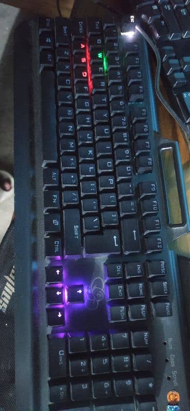 Mechanical keyboard with RGB lights 3